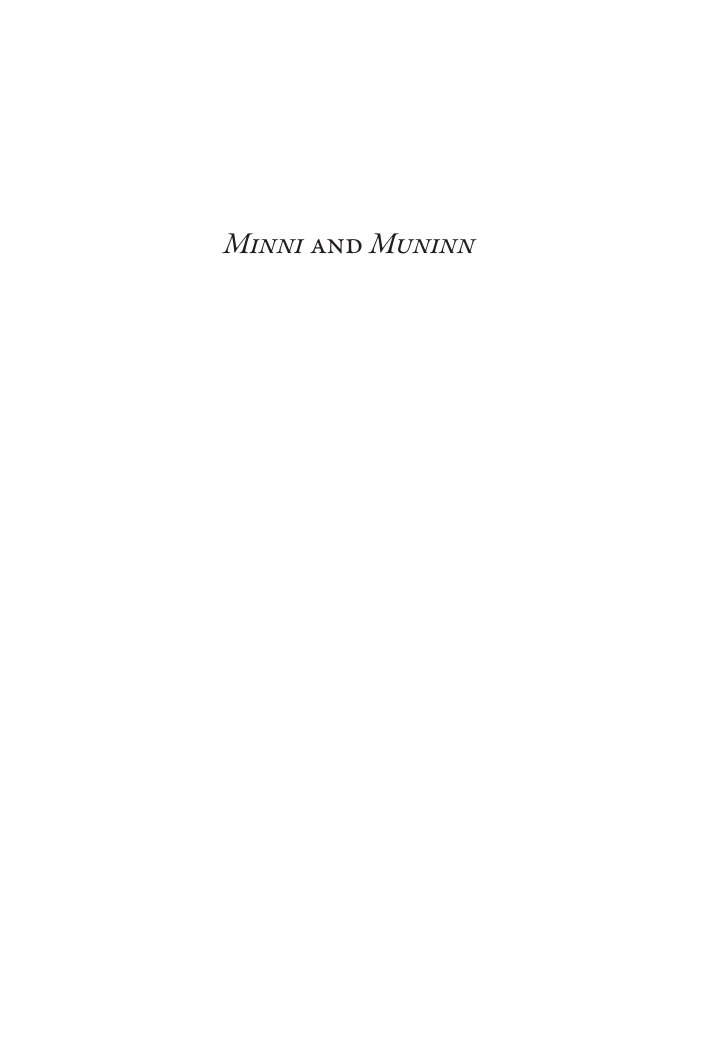 A. S. Arnorsdottir, P. Hermann - Minni and Muninn Memory in Medieval Nordic Culture cover