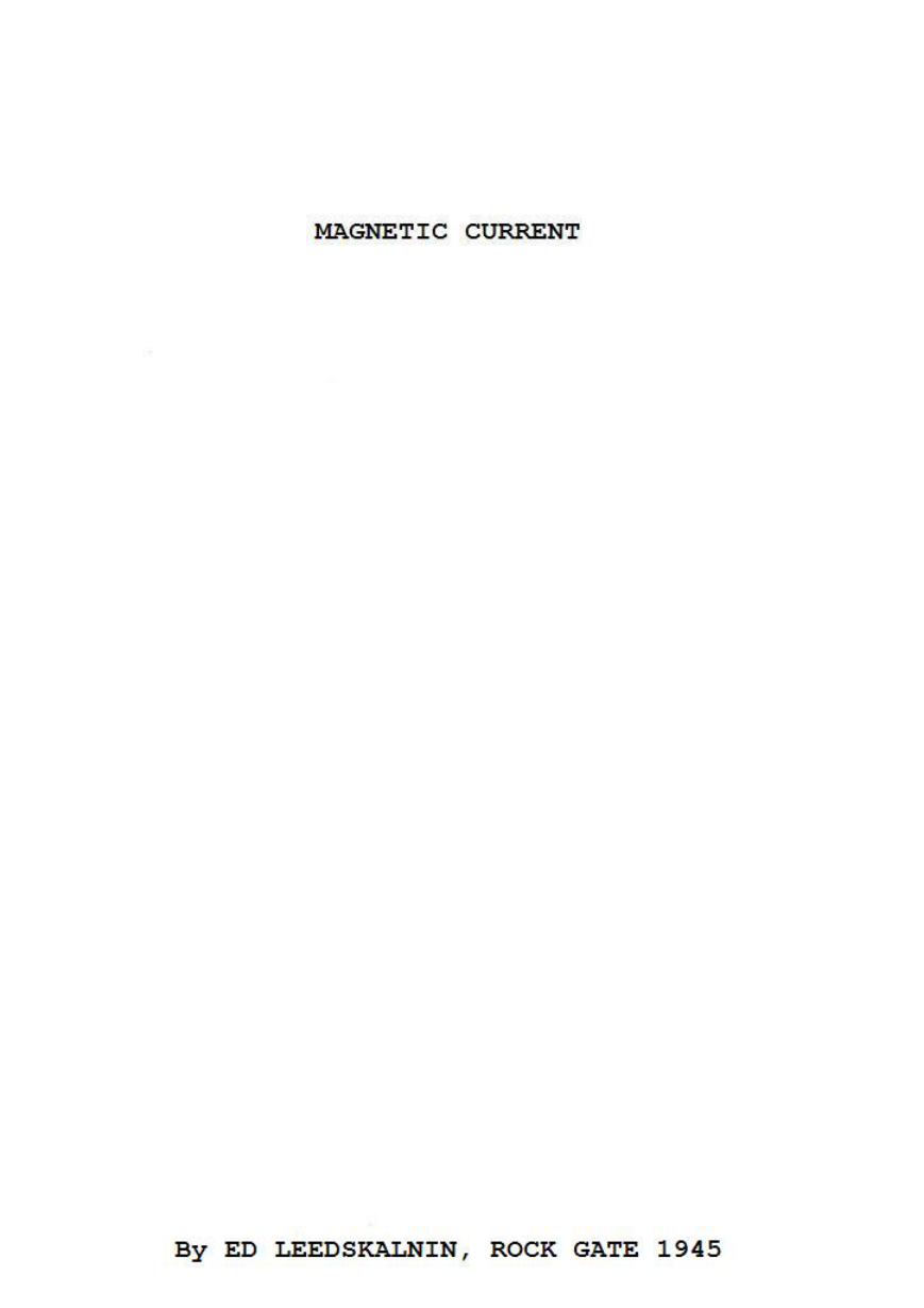 Magnetic Current cover
