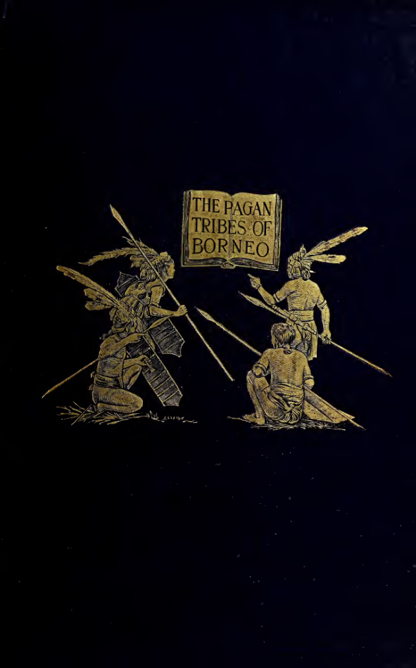 The Pagan Tribes of Borneo, Volume 2 - C Hose & W McDougall (1912) cover