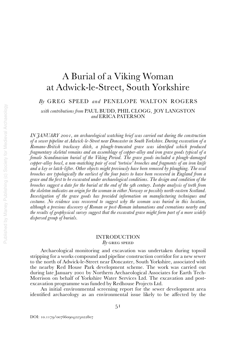 Tim Smith - Burial of a Viking Woman cover