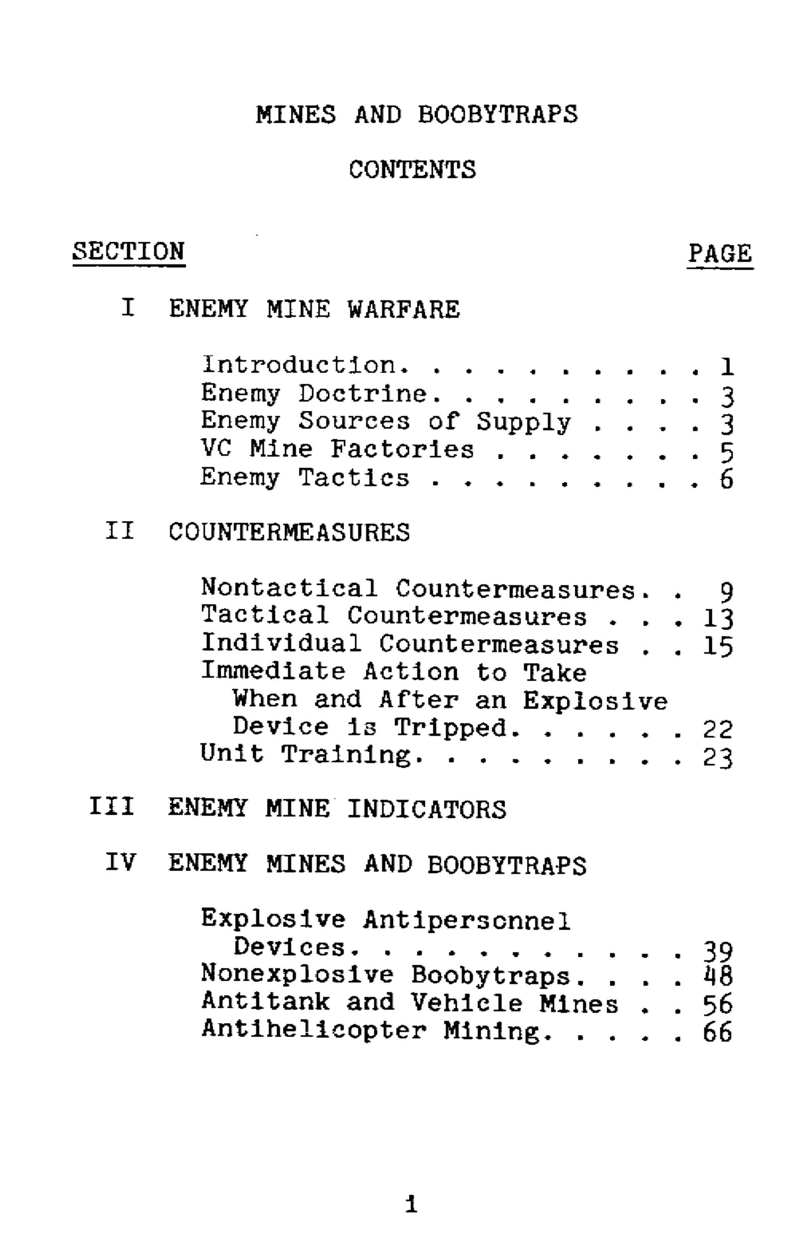 Viet Cong Mines & Boobytraps cover
