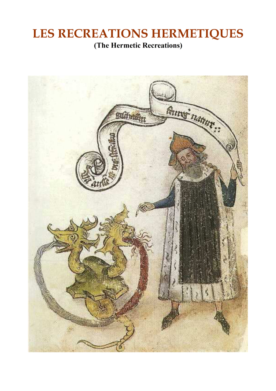 The Hermetic Recreations - Anonymous cover