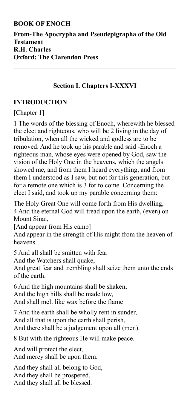 Book Of Enoch cover