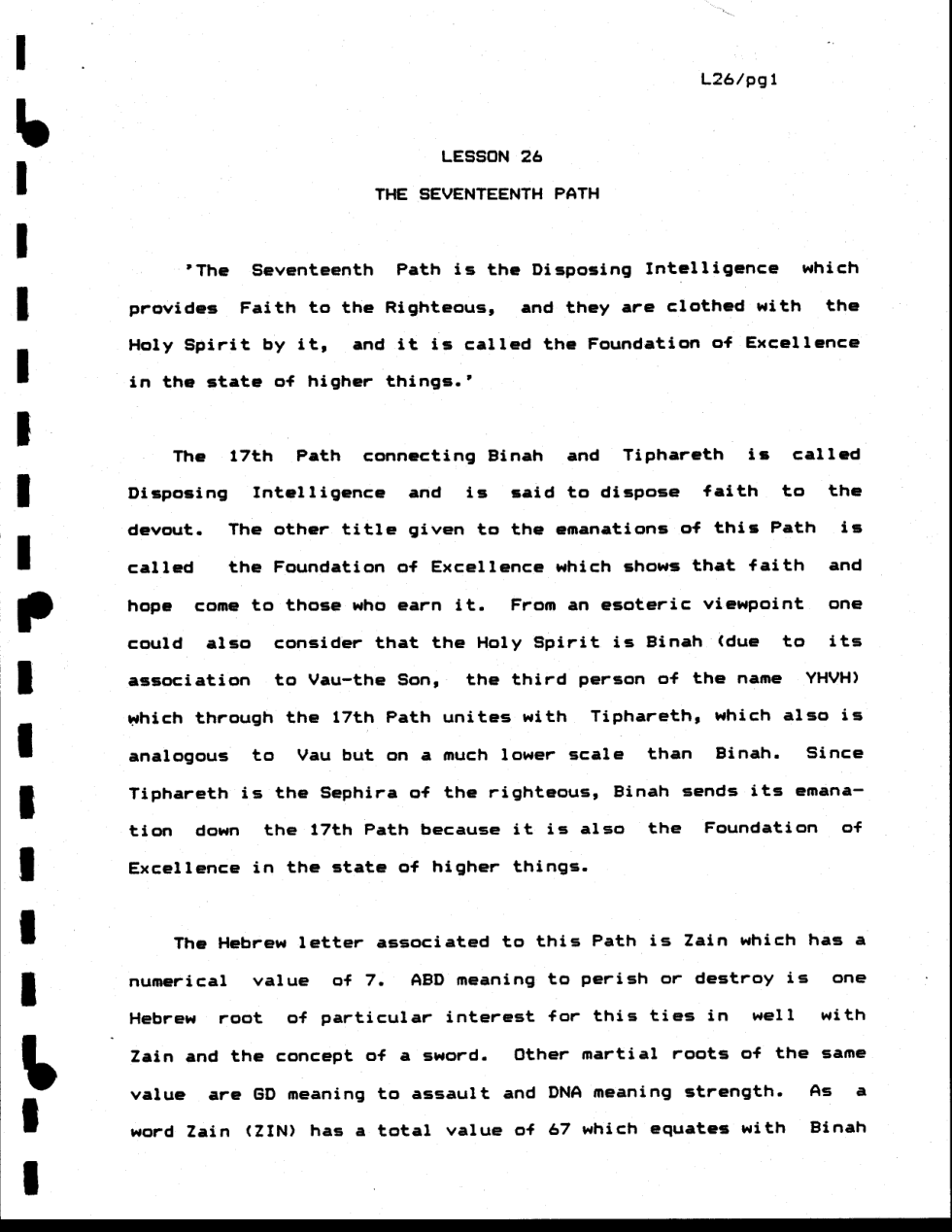 GDcorrespondencecourselessons026 cover