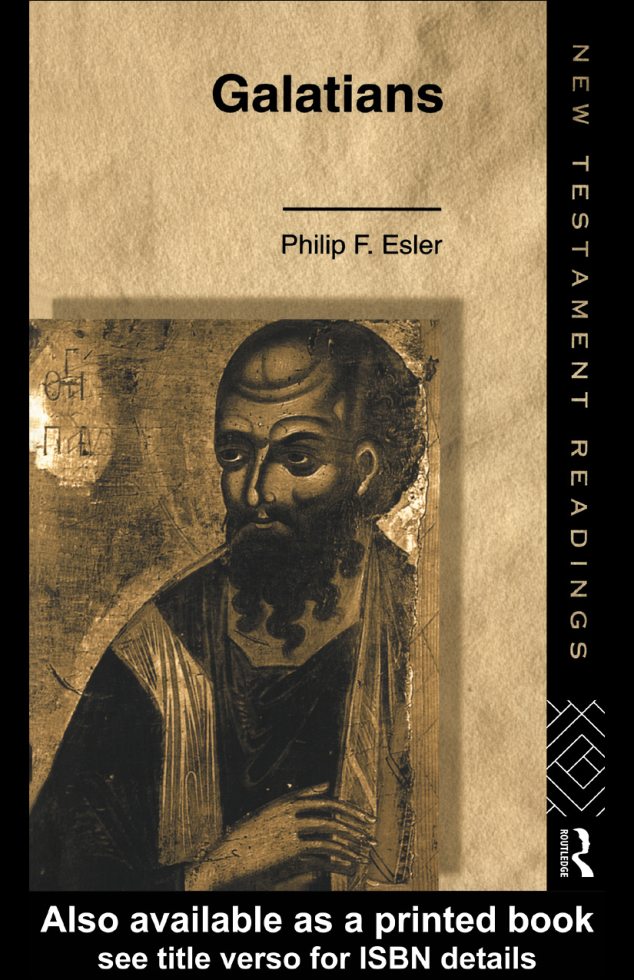 Galatians (New Testament Readings) by Philip Francis Esler cover