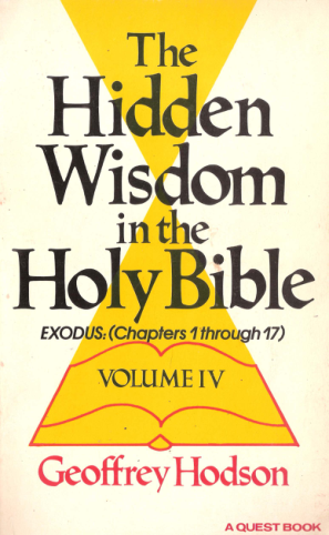Hodson - The Hidden Wisdom in the Holy Bible Volume 4 cover