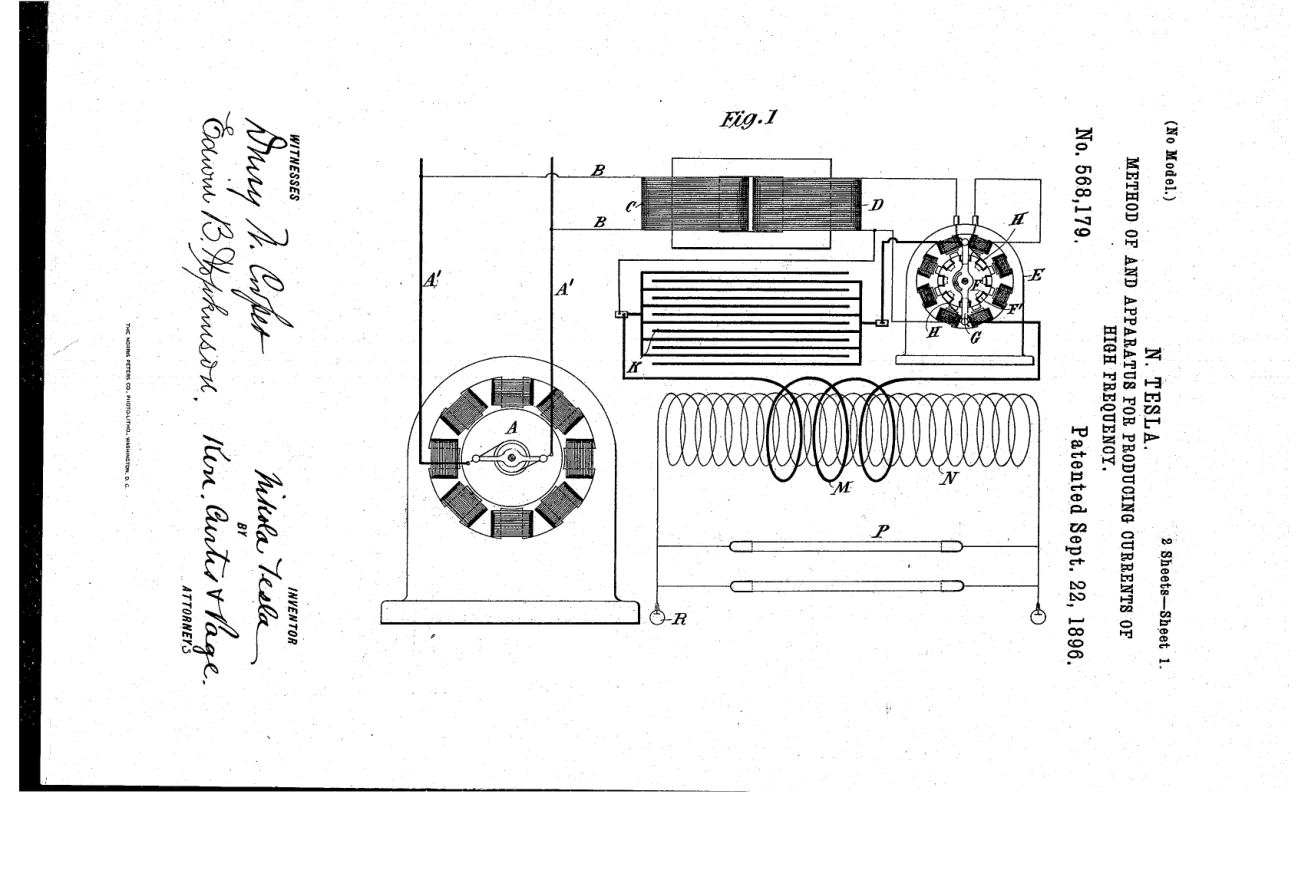 Tesla Patents - 00568179 cover