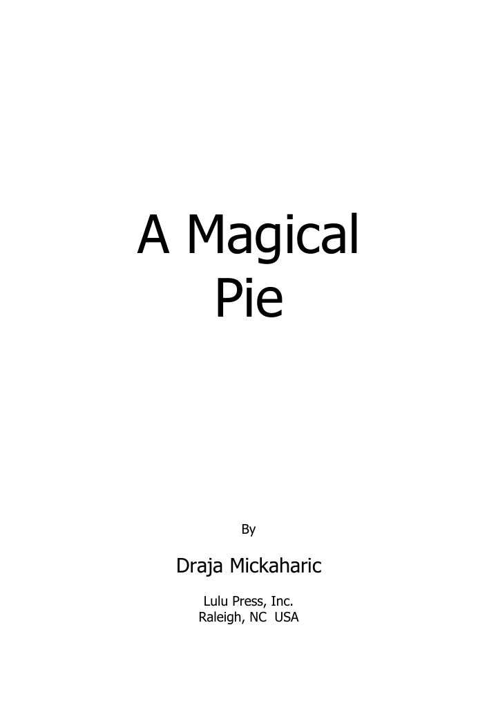 A Magical Pie cover