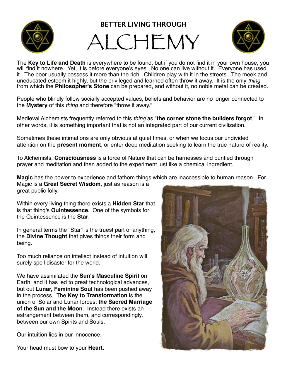 Better Living Through Alchemy cover