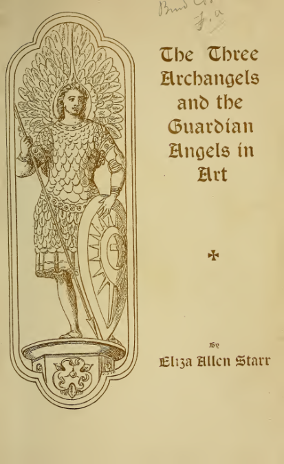 The Three Archangels and the guardian angels in art cover