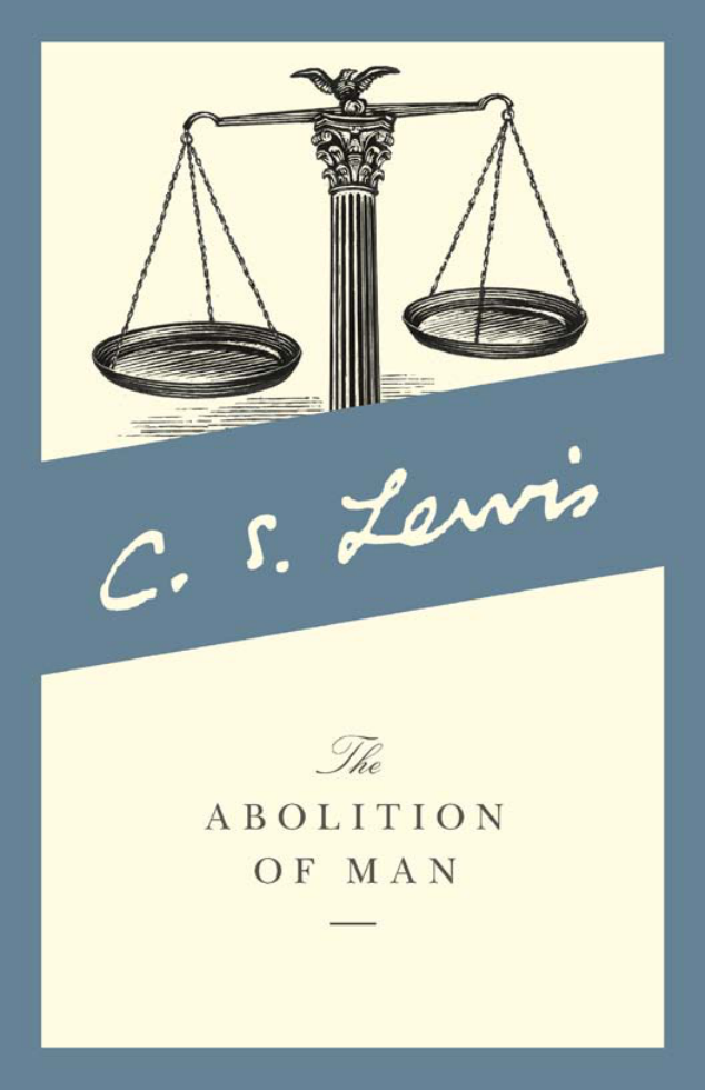 C S Lewis - Abolition Of Man cover