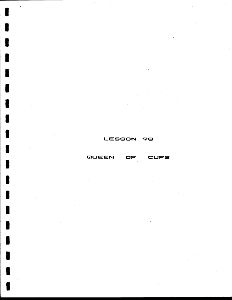 GDcorrespondencecourselessons098 cover