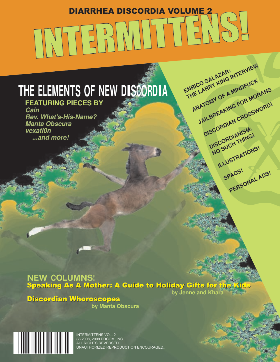 intermittens vol 2 cover