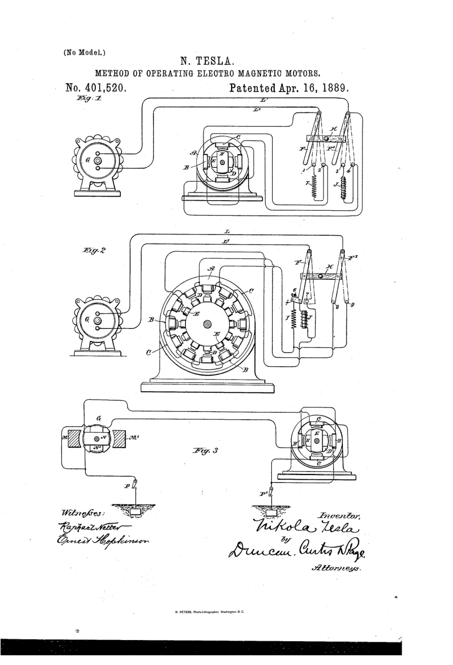 Tesla Patents - 00401520 cover