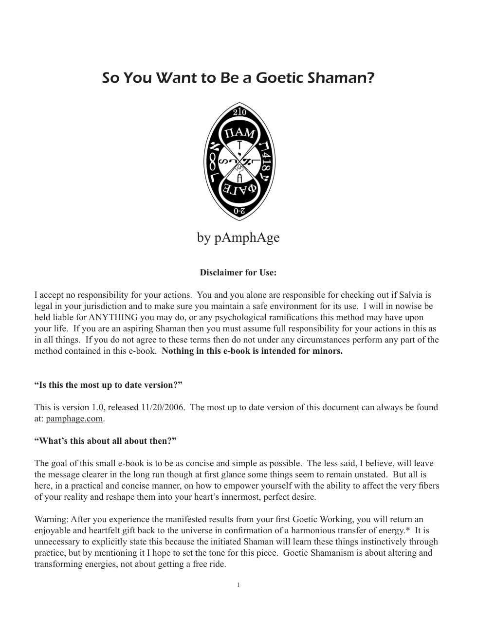 Goetic Shamanism cover