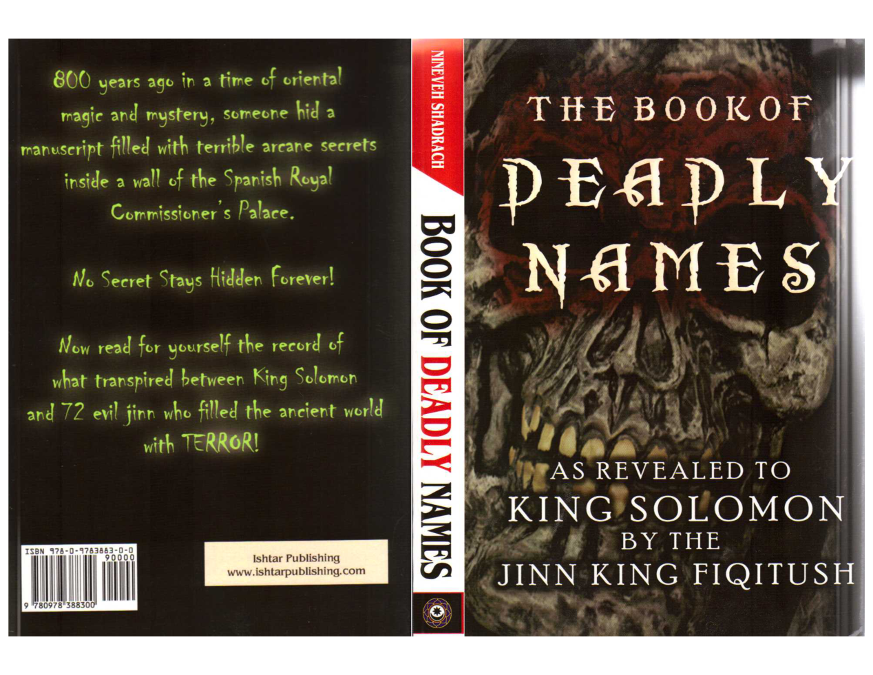 Shadrach, Nineveh - Book of Deadly Names cover