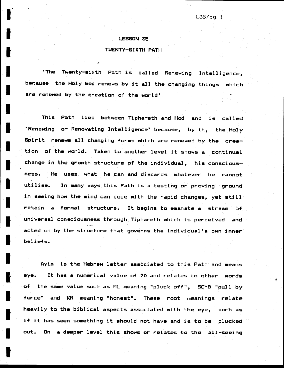 GDcorrespondencecourselessons035 cover