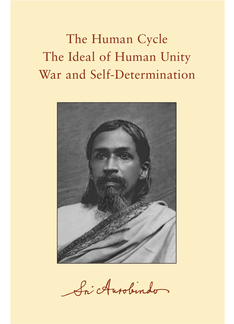 Sri Aurobindo - Human Cycle cover