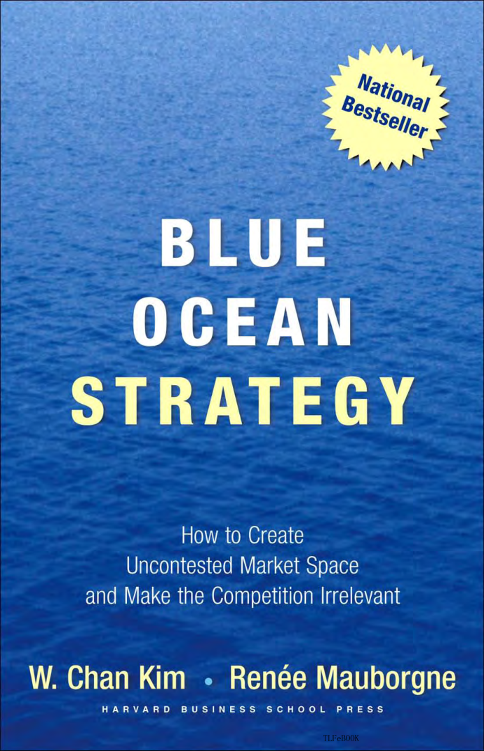Harvard.Business.Press.Blue.Ocean.Strategy.2005 cover