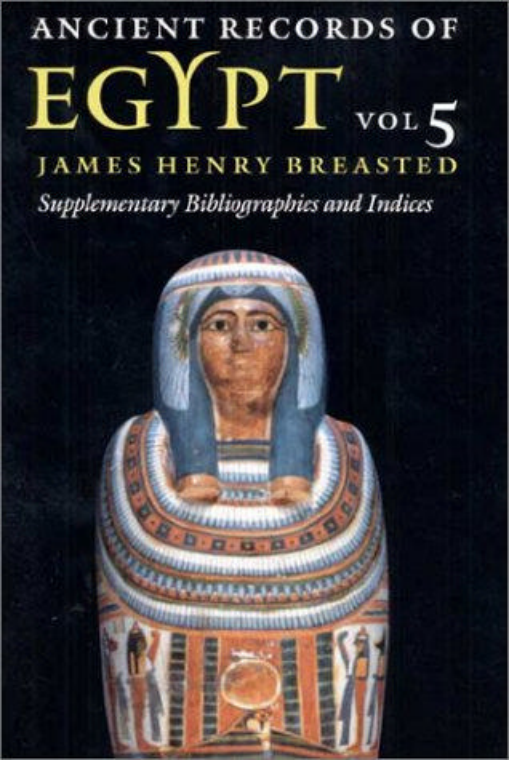 Ancient Records Of Egypt - Vol 5 cover