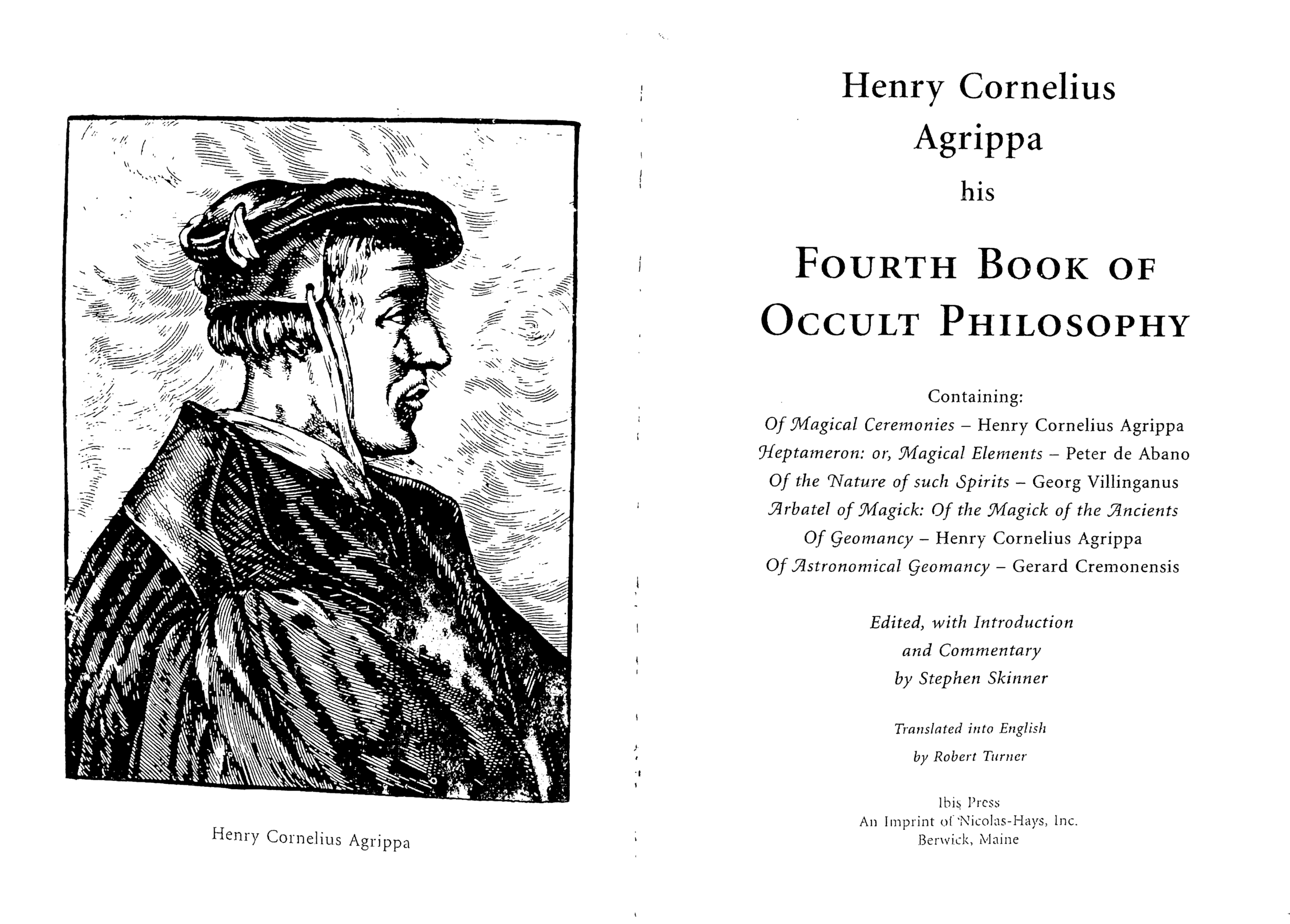 Skinner - The Fourth Book of Occult Philosophy cover