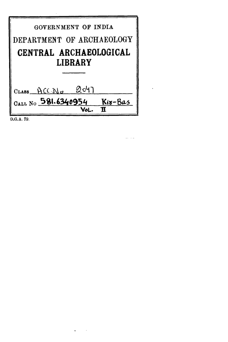 Indian medicinal plants Vol 2 - K. R. Kirtikar (1918) cover