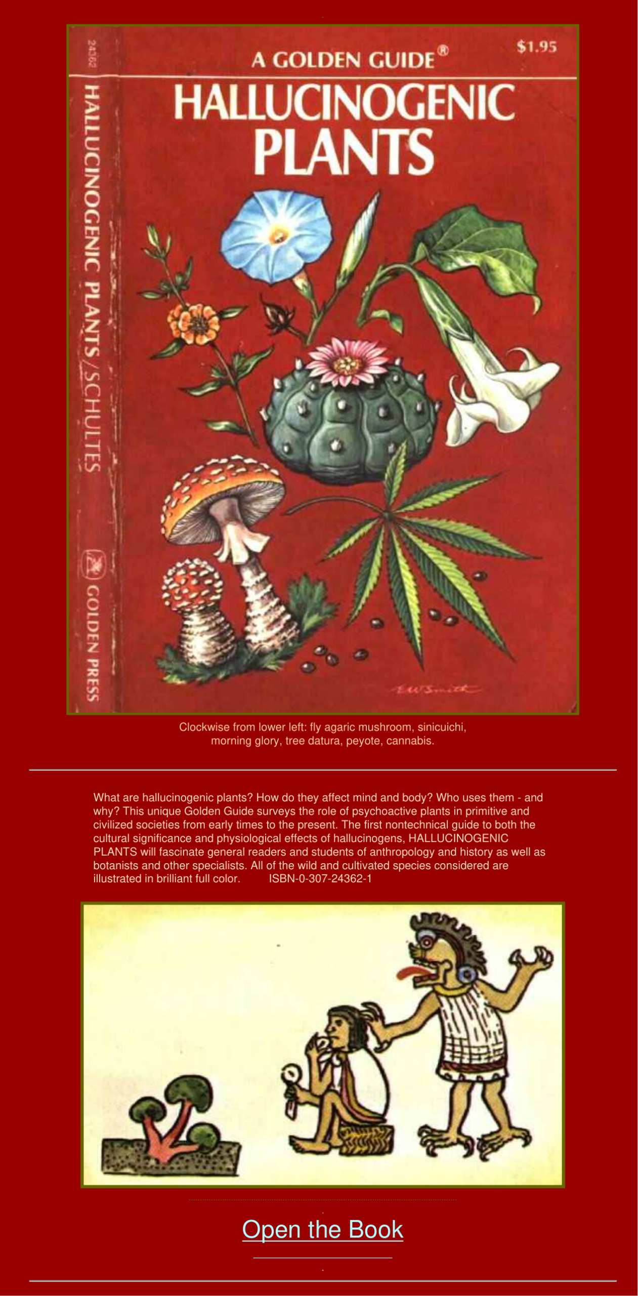 Hallucinogenic Plants - A Golden Guide cover