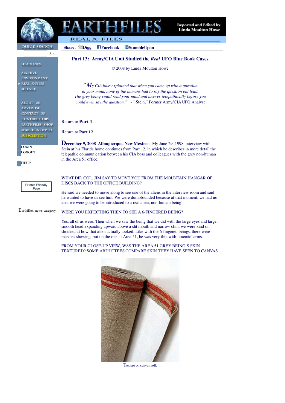 12 09 2008 Part 13 Army CIA Unit Studied the Real UFO Blue Book Cases cover