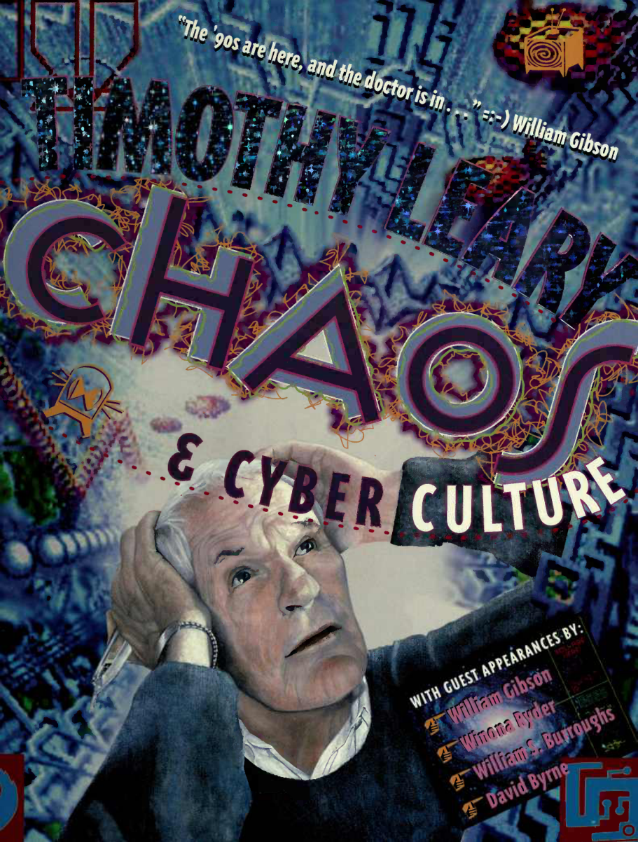 Timothy Leary - Chaos and Cyber Culture cover