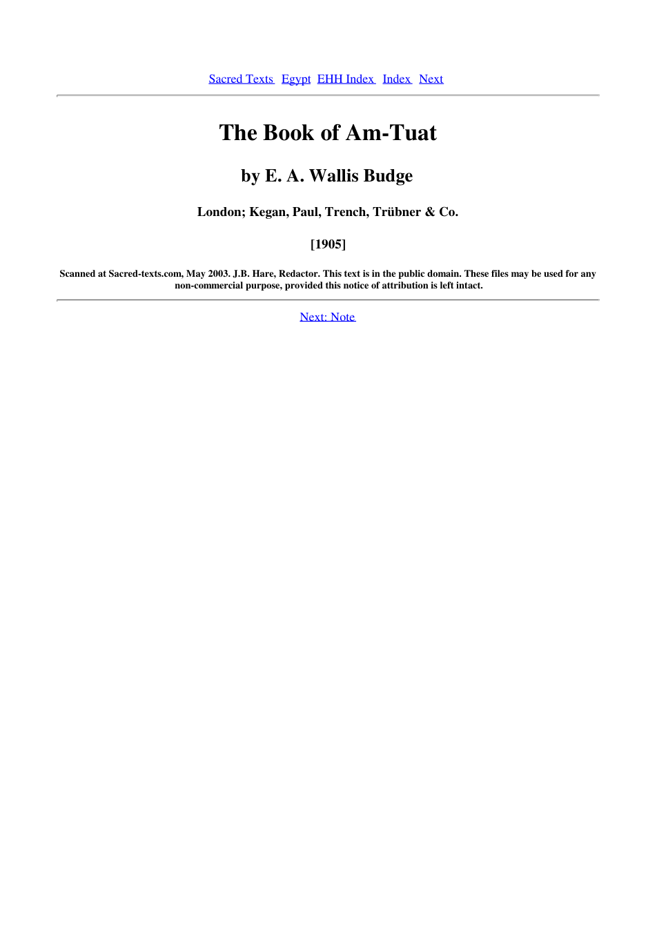 Book Of Am-Tuat cover