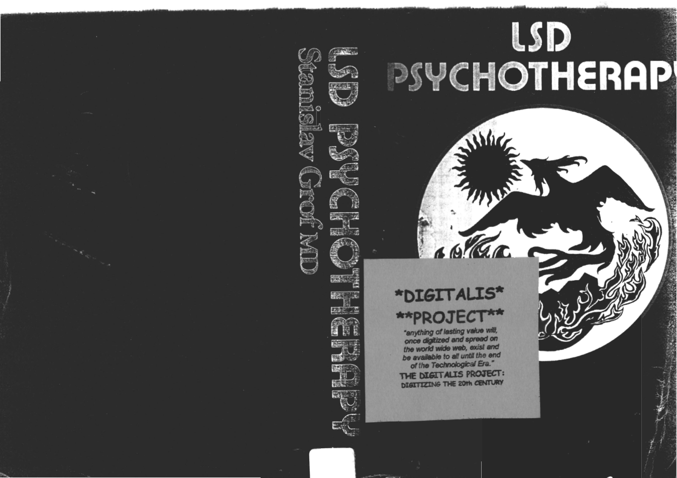 Dr. Stanislav Grof - Lsd Psychotherapy cover