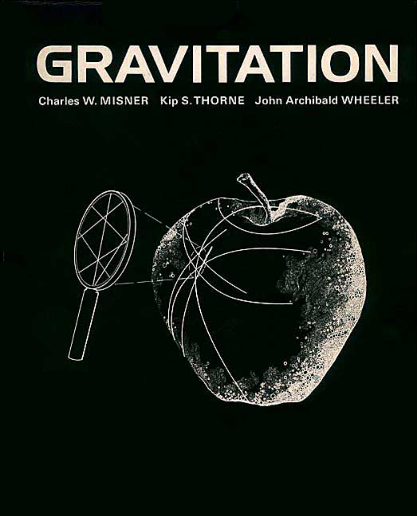 Gravitation.Charles W. M!S.NER Kip S. THORNE.1305 pages cover