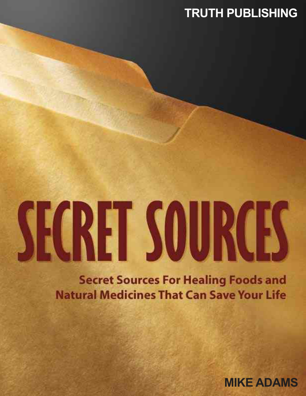Secret Sources For Healing Foods cover