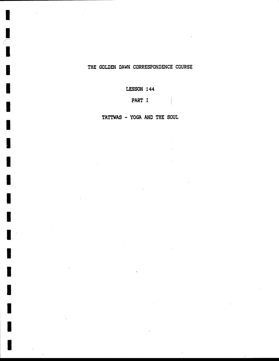 GDcorrespondencecourselessons144part1 cover