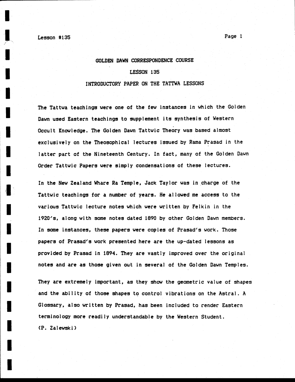 GDcorrespondencecourselessons135 cover