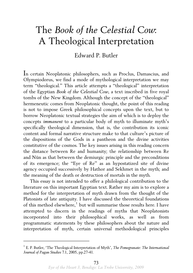 The Book of the Celestial Cow A Theological Interpretation cover