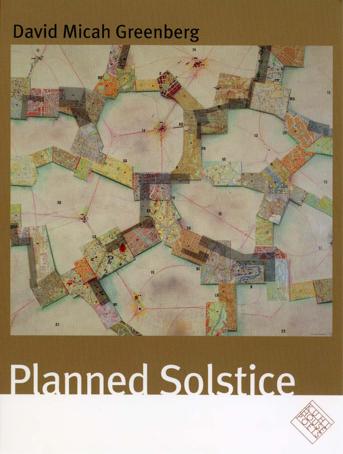 David Micah Greenberg - Planned Solstice (Kuhl House Poets) cover