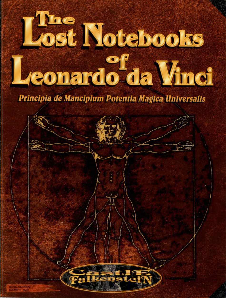 Lost Notebooks Of Leonardo Da Vinci cover