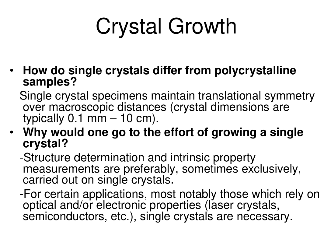 Crystal Growth by Anonymous cover