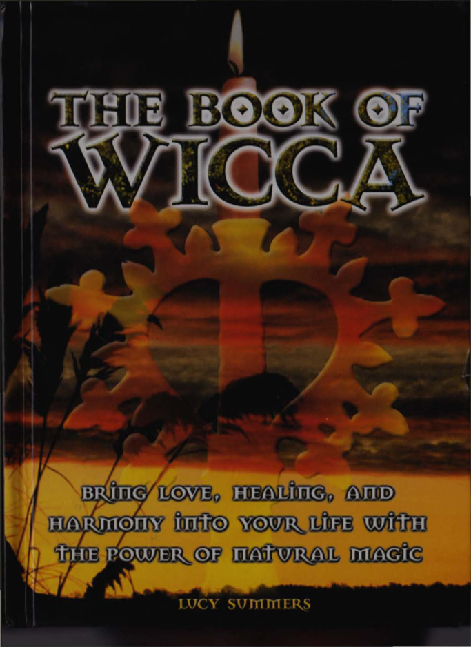 Lucy Summers The Book Of Wicca B&W cover
