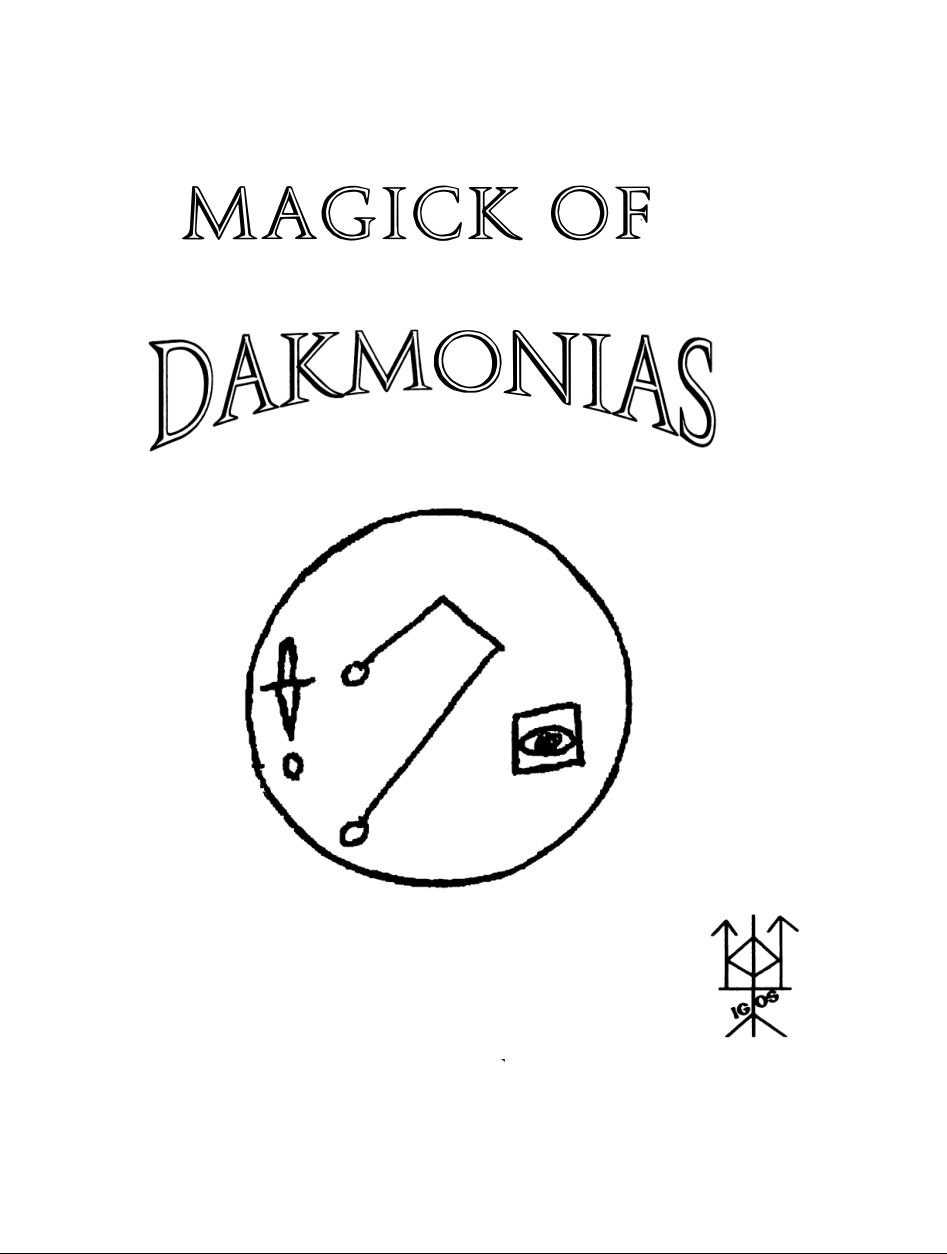 Tomemaster - Magick of Dakmonias cover