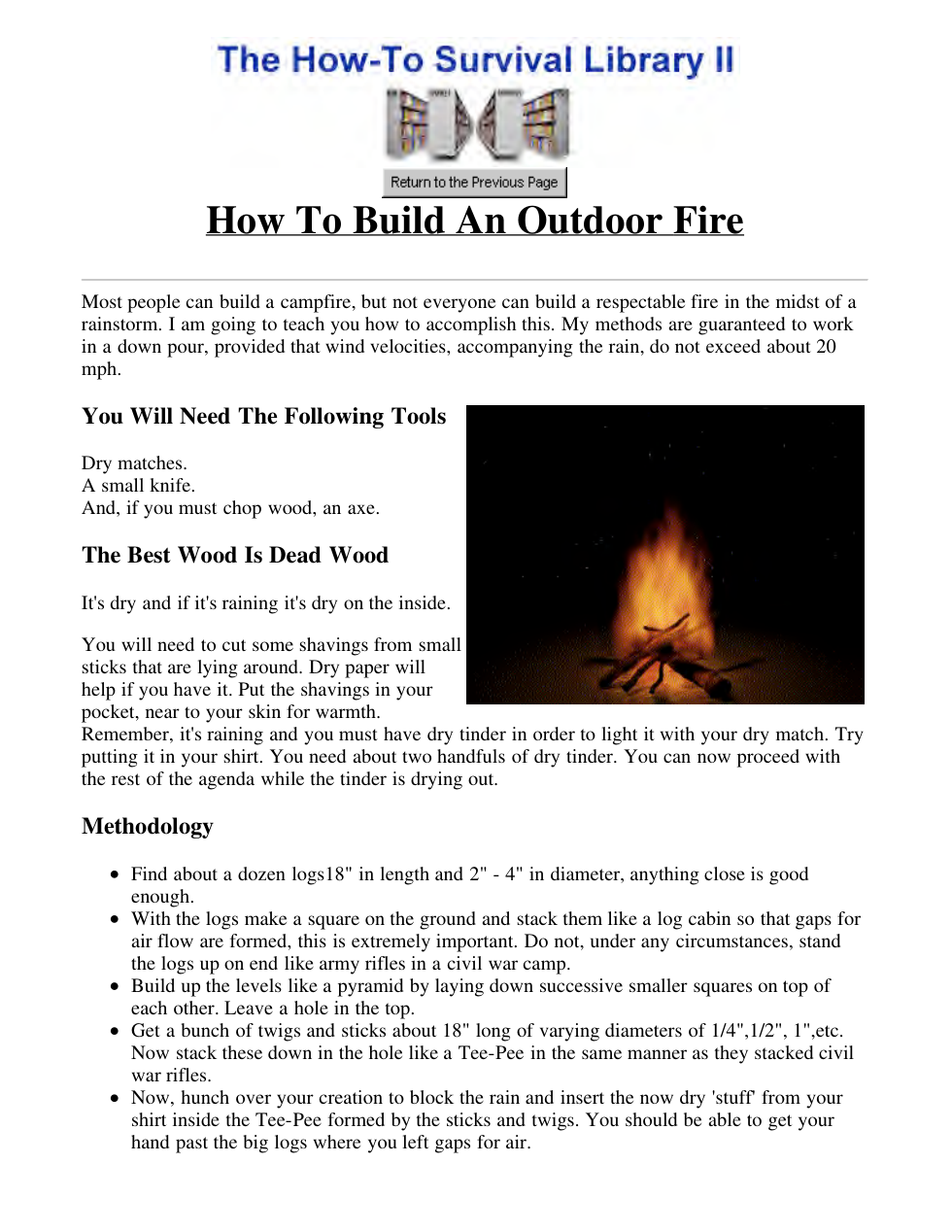 How To Build An Outdoor Fire cover