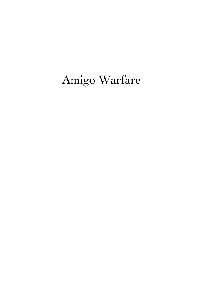 Eric Gamalinda - Amigo Warfare Poems cover