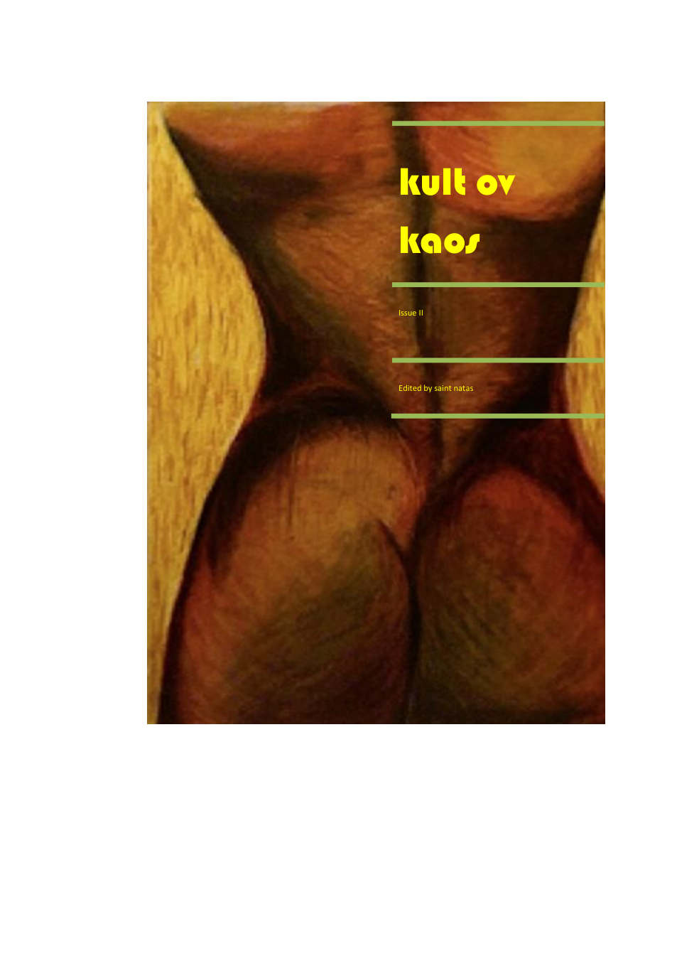 kult of kaos issue 2 cover