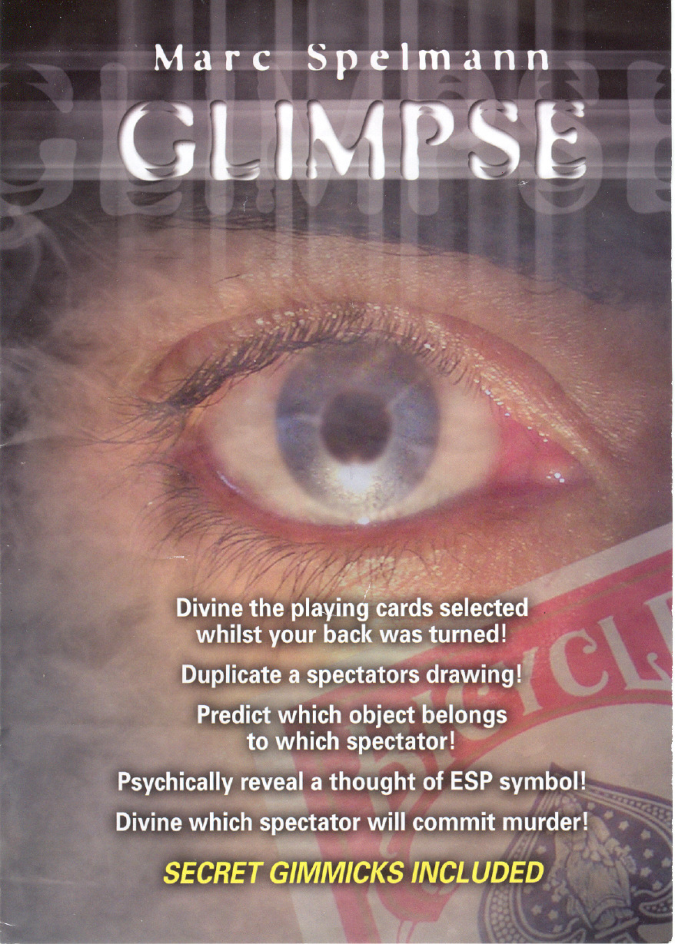 Marc Spelmann - Glimpse cover