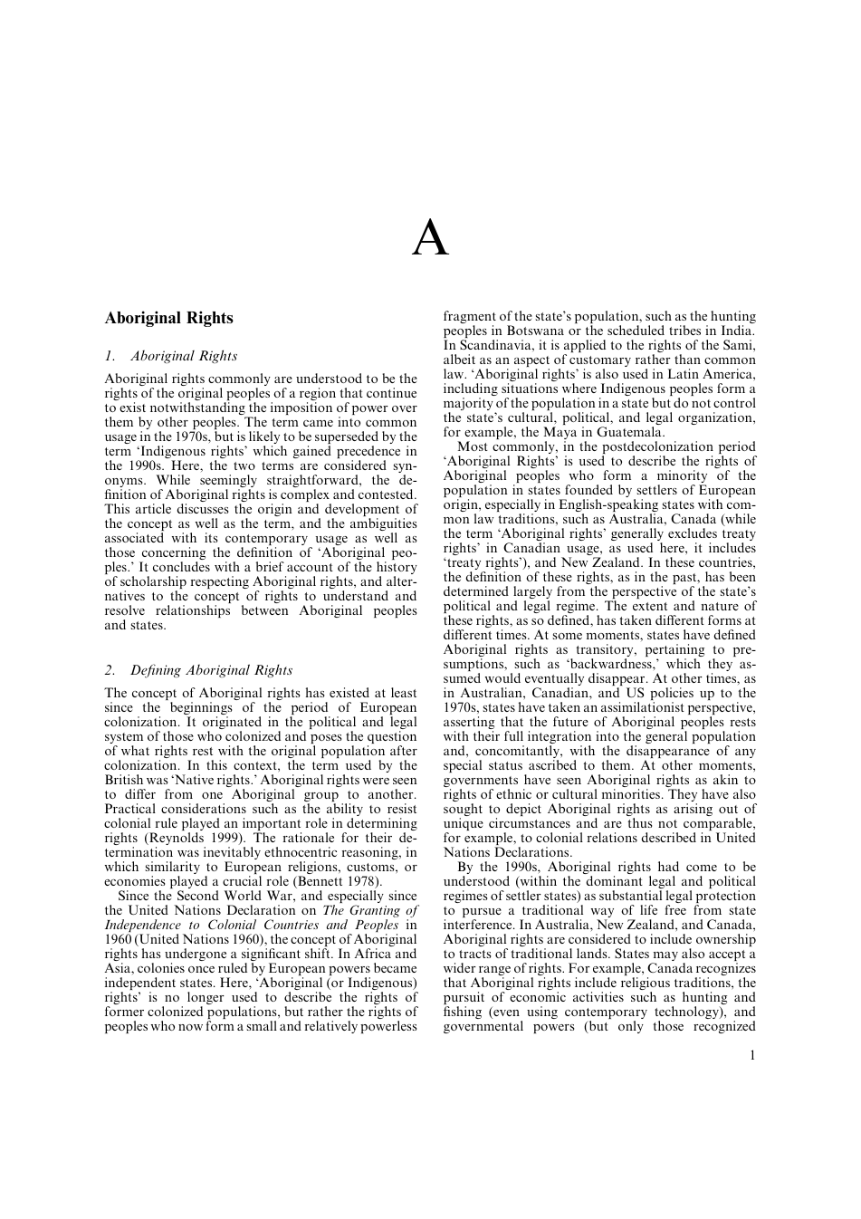 Elsevier Science International Encyclopedia of the Social & Behavioral Sciences Vol. A-B cover