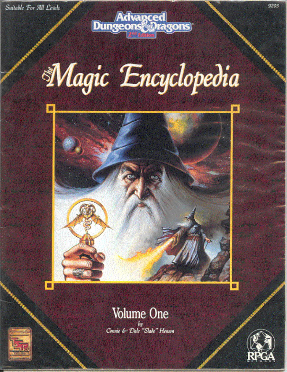 Encyclopedia Of Magic Dungeons Ang Dragons Vol.1 cover