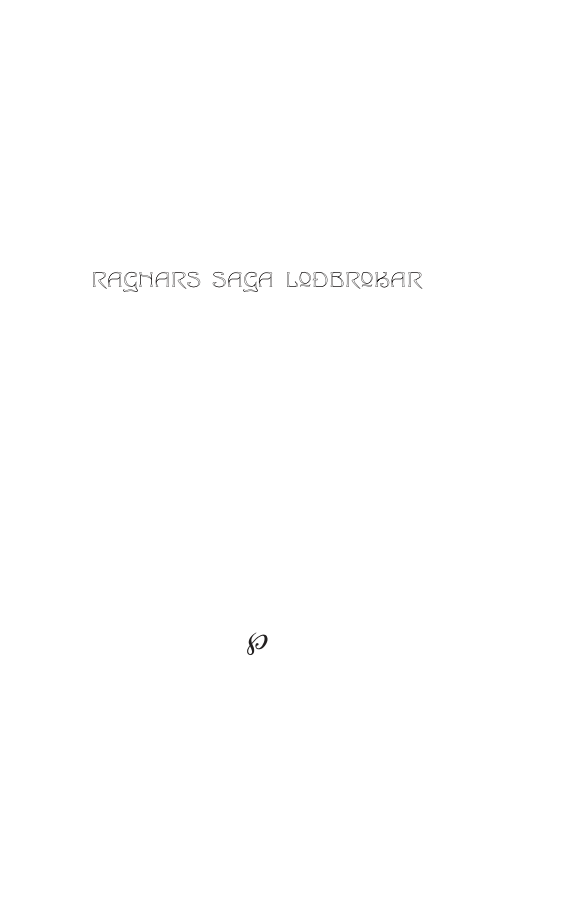 Chris Van Dyke (Trans) - Ragnars Saga Loðbrokar cover