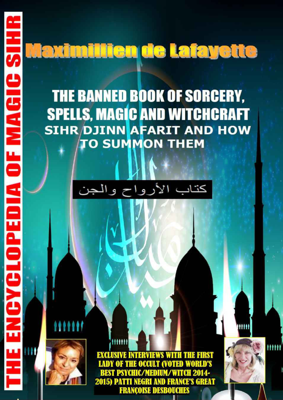 Maximillien De Lafayette - Mega Book - Banned Book Of Sorcery - Sihr Djinn Afarit cover
