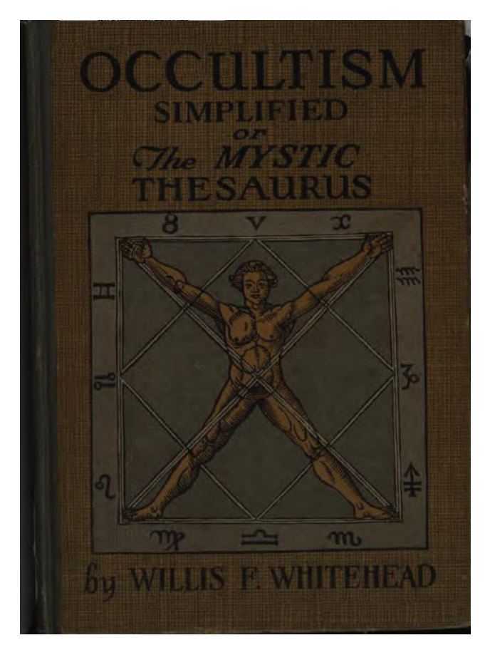 Occultism Simplified - W Whitehead cover